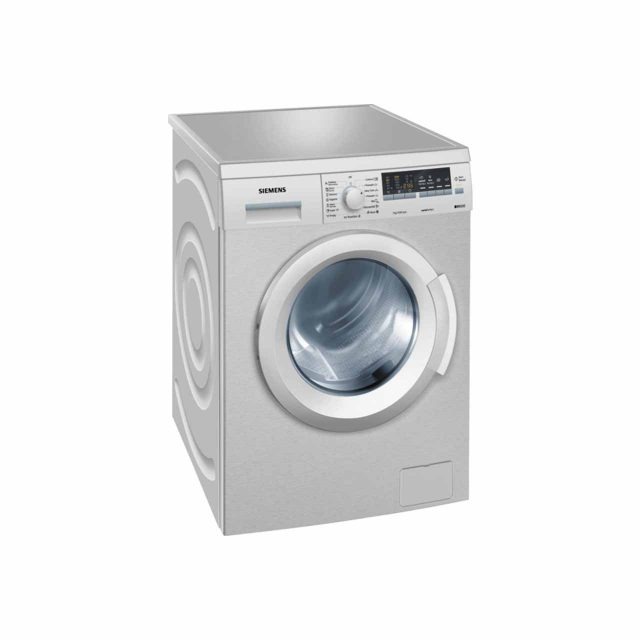 تصویر  ماشین لباسشویی استیل زیمنس مدل WM12Q45XME