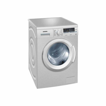 تصویر  ماشین لباسشویی استیل زیمنس مدل WM12Q45XME