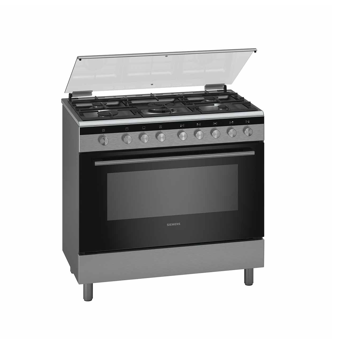 قطعات اورجینال اجاق گاز 5 شعله استيل HG73G8257M 90 